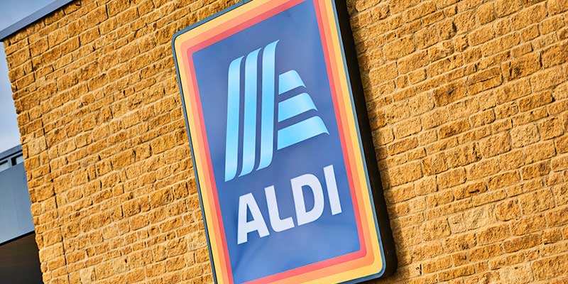 Aldi sign