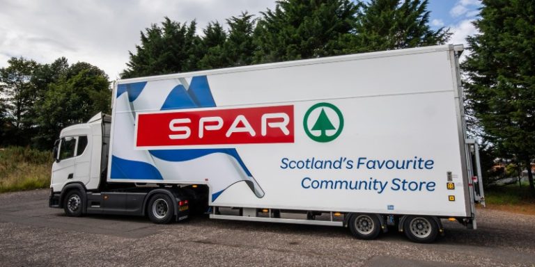 Spar lorry