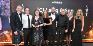 Read more about the article CJ Lang receives Community Service at Scottish Wholesale Achievers awards
