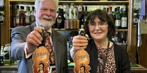 Read more about the article Arran ale pops up in parliament