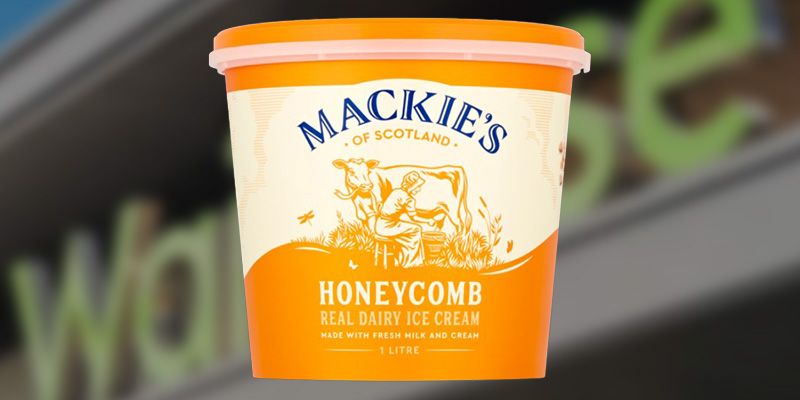 Mackie's Honeycomb ice cream