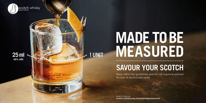 You are currently viewing Whisky is Made To Be Measured in new responsible drinking campaign