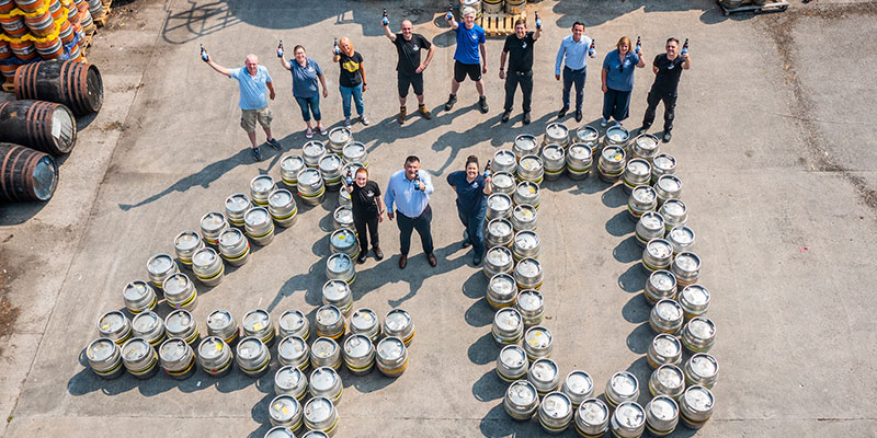You are currently viewing Harviestoun toasts National Beer Day with 40th anniversary campaign launch