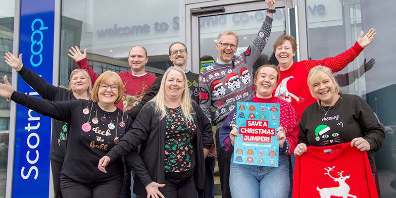 You are currently viewing Scotmid helps environment with Christmas jumper campaign
