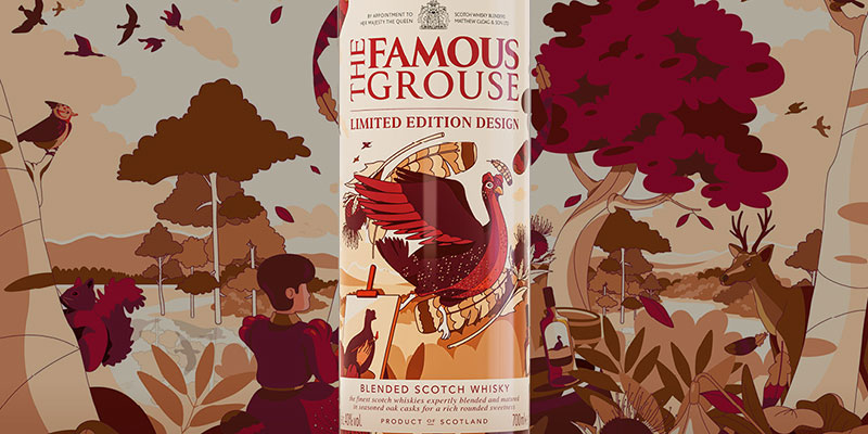 You are currently viewing Famous Grouse celebrates RSPB partnership with new design