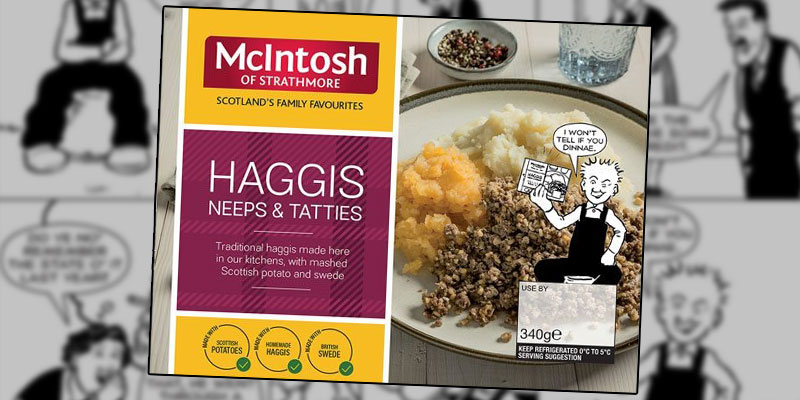 You are currently viewing Oor Wullie teams up with McIntosh for Burns Night