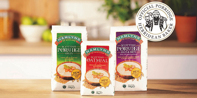 Hamlyns porridge oats